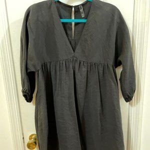 Zara - Black Babydoll Dress Size M